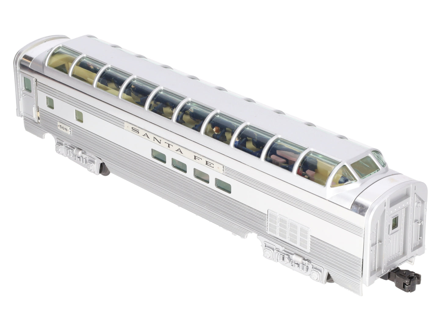 Lionel 6-39137 O Santa Fe Superliner Full Vista Dome Car #508 EX