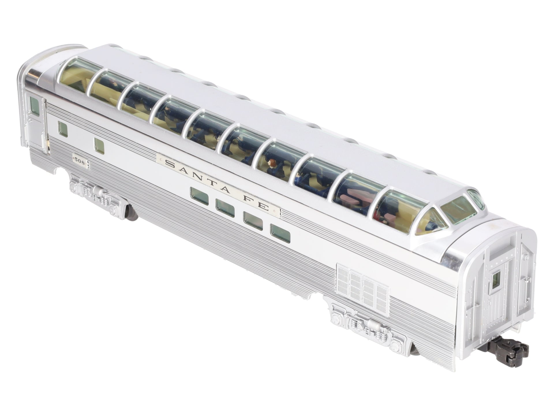 Lionel 6-39137 O Santa Fe Superliner Full Vista Dome Car #508 EX