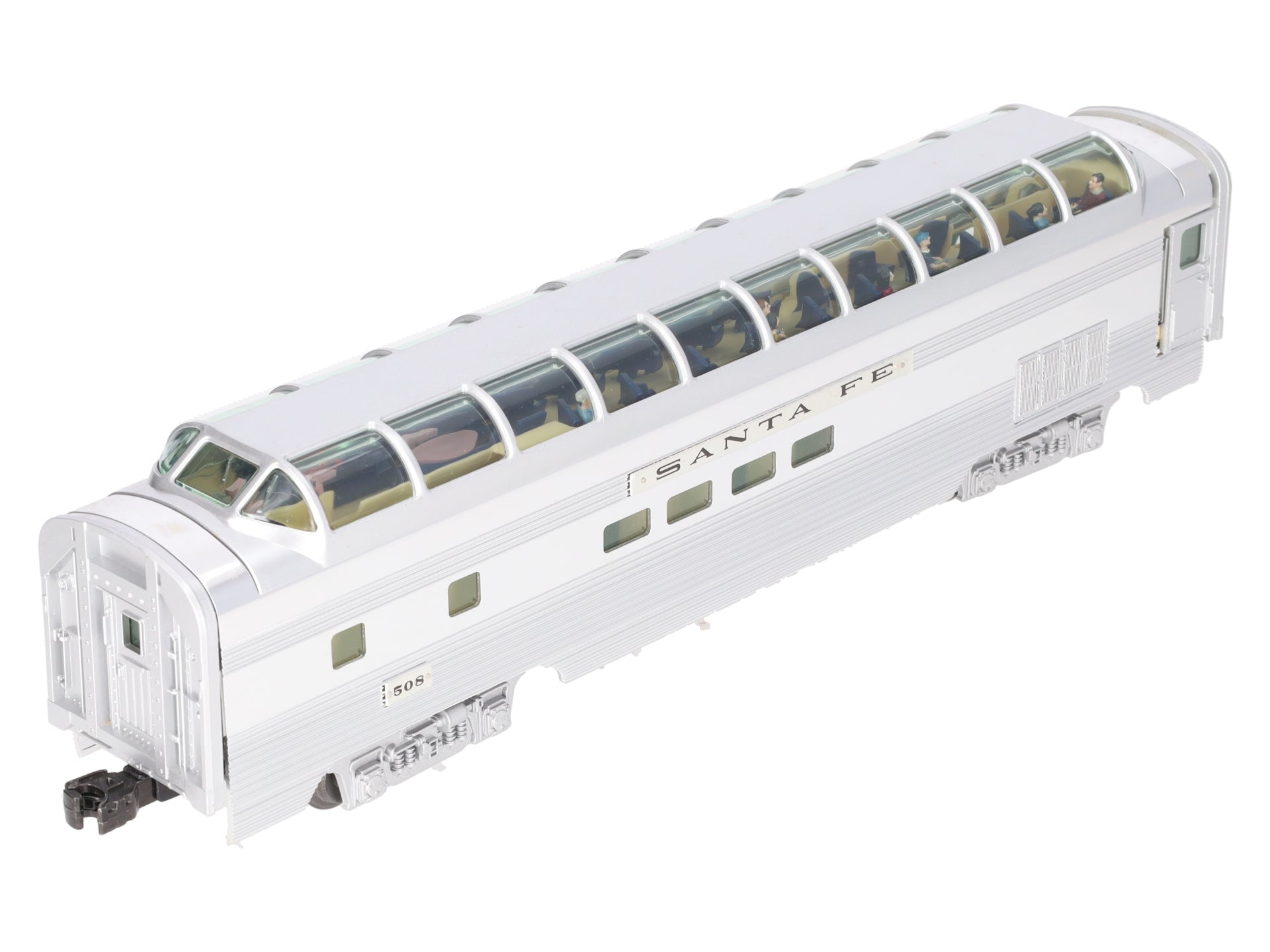Lionel 6-39137 O Santa Fe Superliner Full Vista Dome Car #508 EX