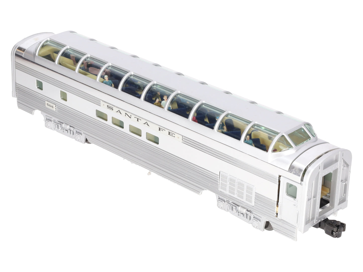 Lionel 6-39137 O Santa Fe Superliner Full Vista Dome Car #508 EX
