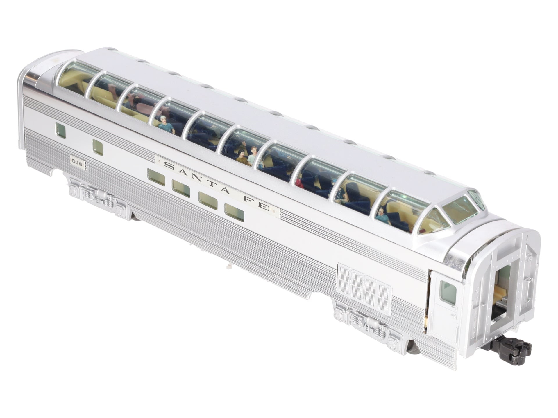 Lionel 6-39137 O Santa Fe Superliner Full Vista Dome Car #508 EX