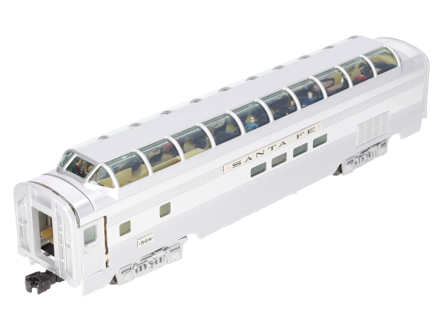 Lionel 6-39137 O Santa Fe Superliner Full Vista Dome Car #508 EX