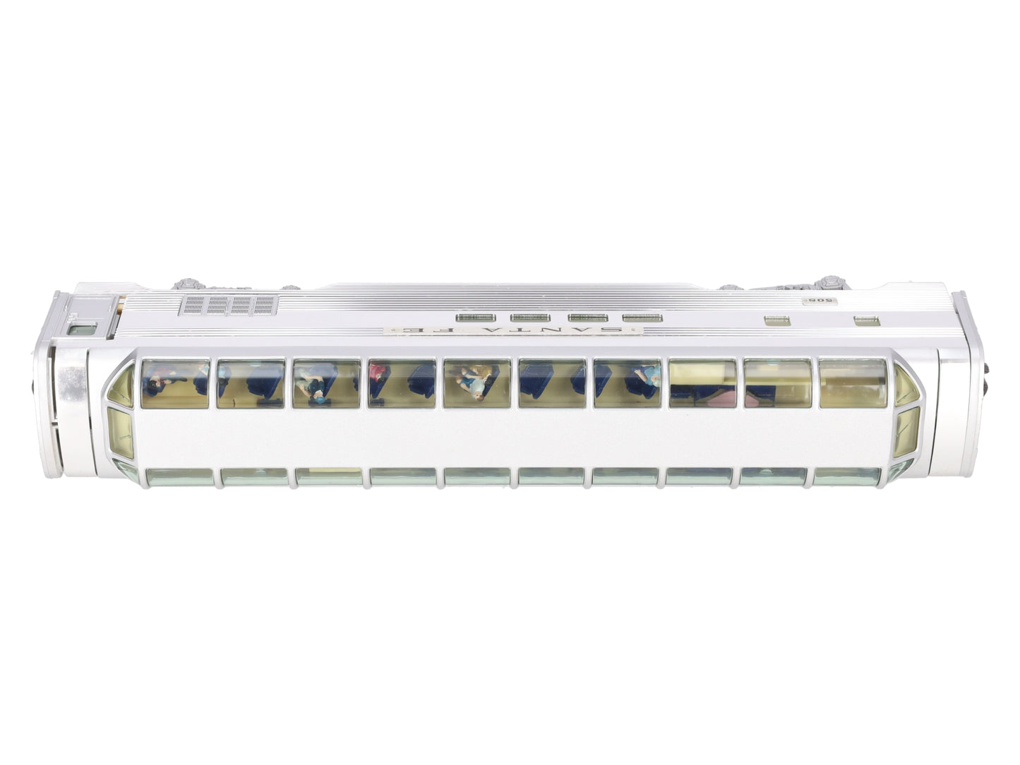 Lionel 6-39137 O Santa Fe Superliner Full Vista Dome Car #508 EX