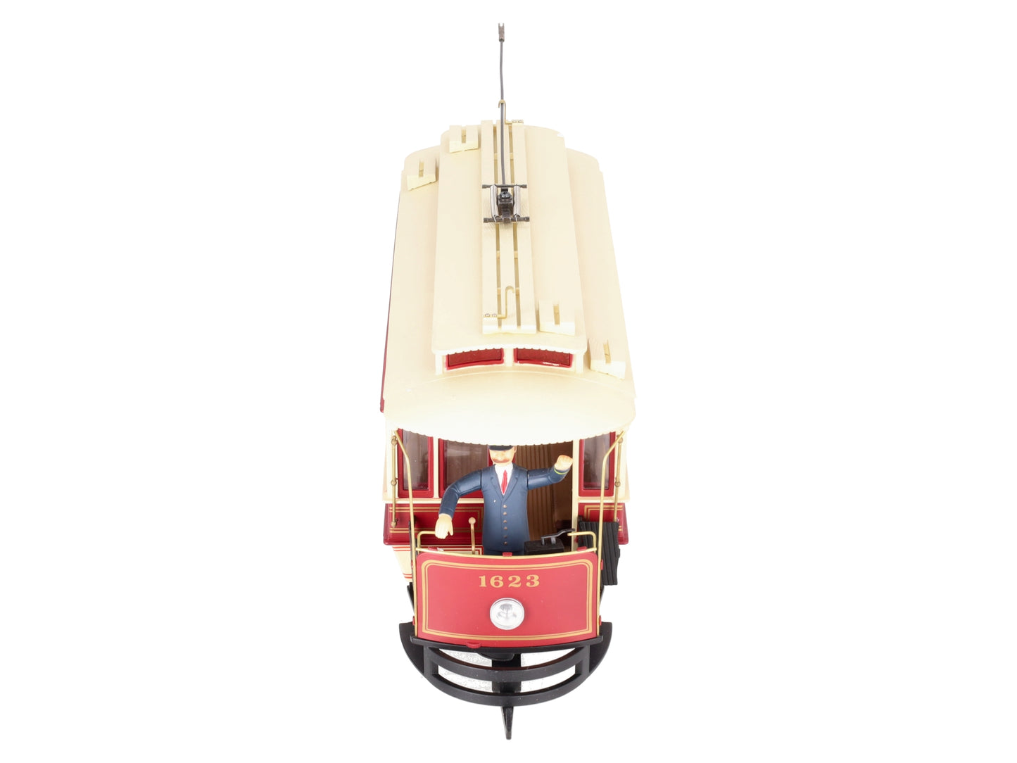 Bachmann 93939 G Scale Closed Street Car United Traction - w/ Metal Wheels #1623 EX/Box