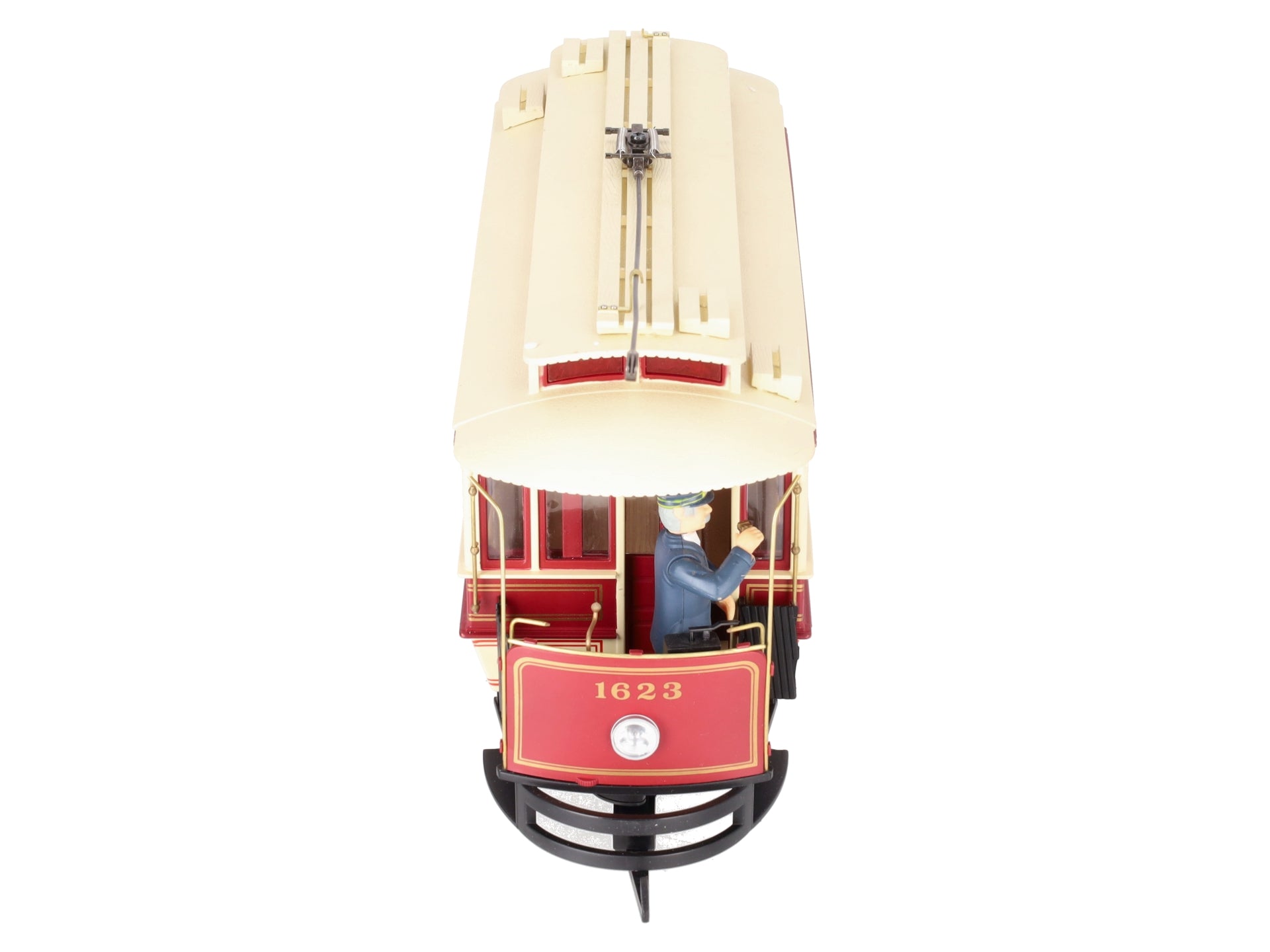 Bachmann 93939 G Scale Closed Street Car United Traction - w/ Metal Wheels #1623 EX/Box