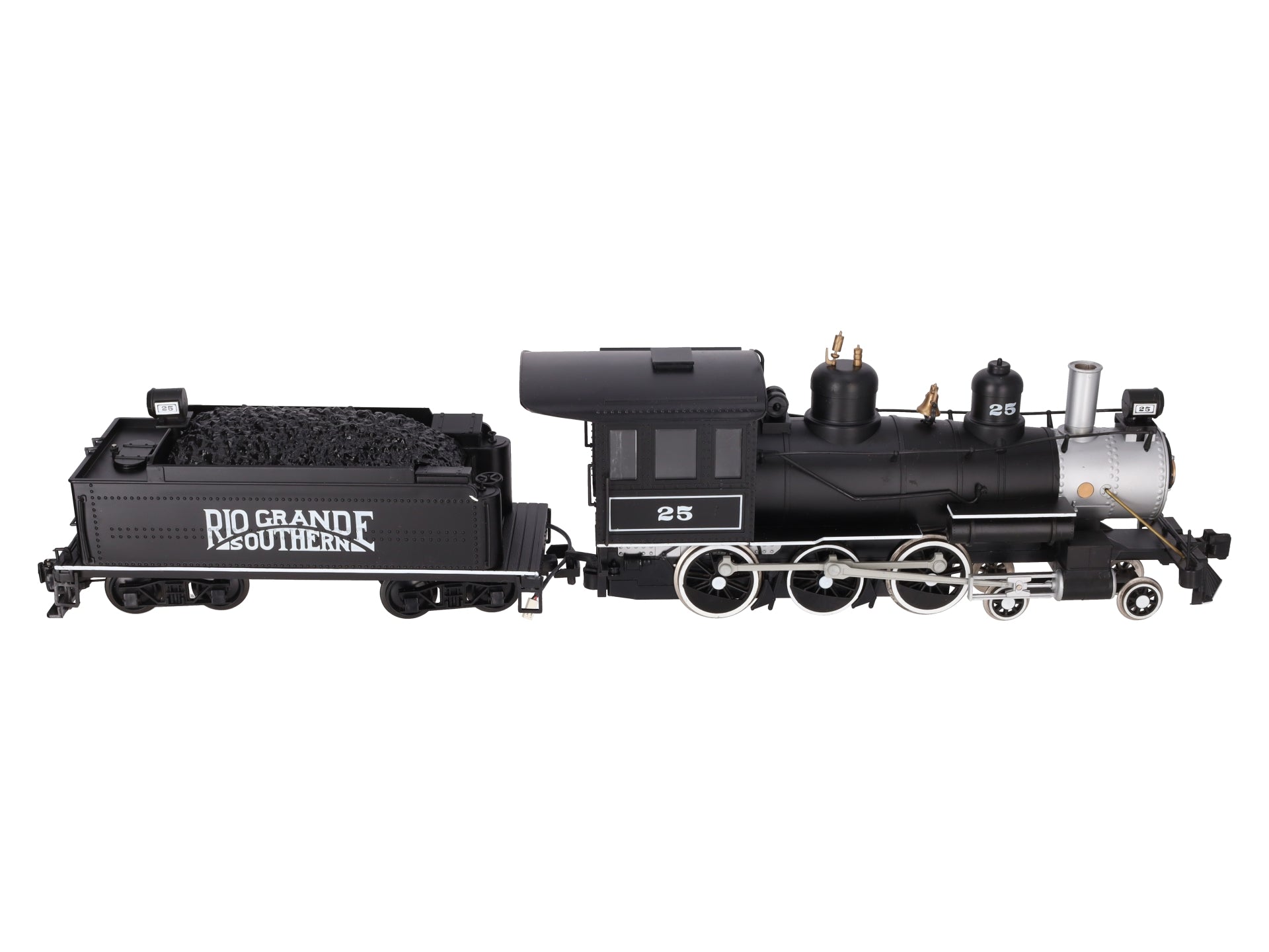 Bachmann 91242 G Rio Grande Southern 4-6-0 Steam Locomotive w/Tender EX/Box