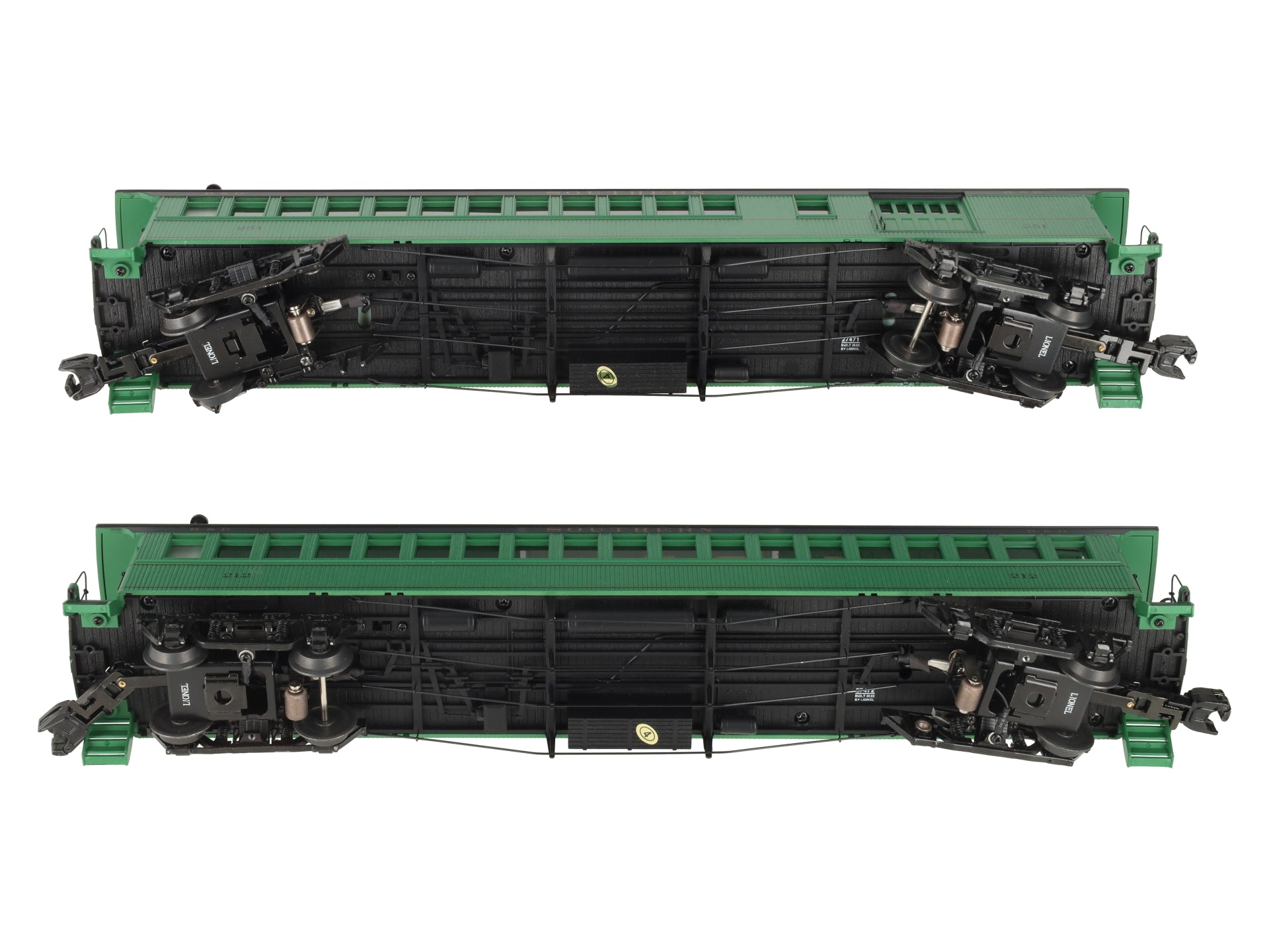 Lionel 2227470 O Southern Wood Combine/Coach (Set of 2) EX/Box