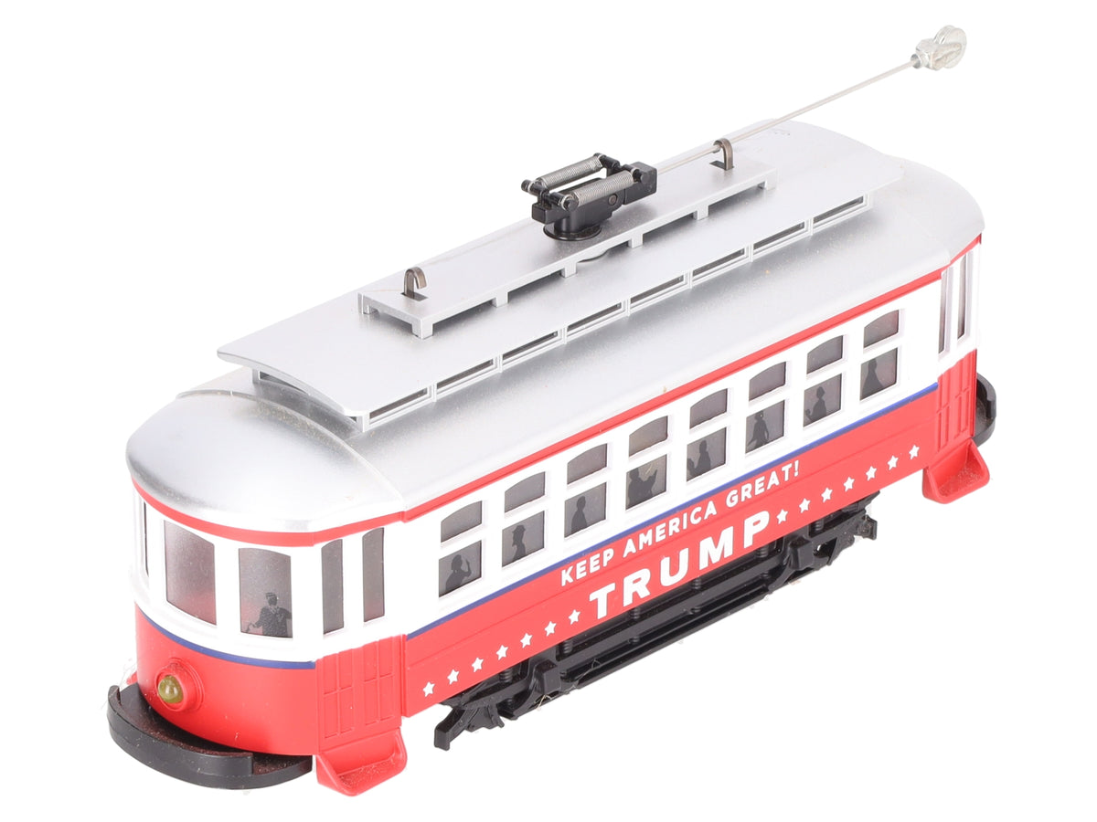 MTH 30-5197 Donald J. Trump RailKing Bump-n-Go Trolley