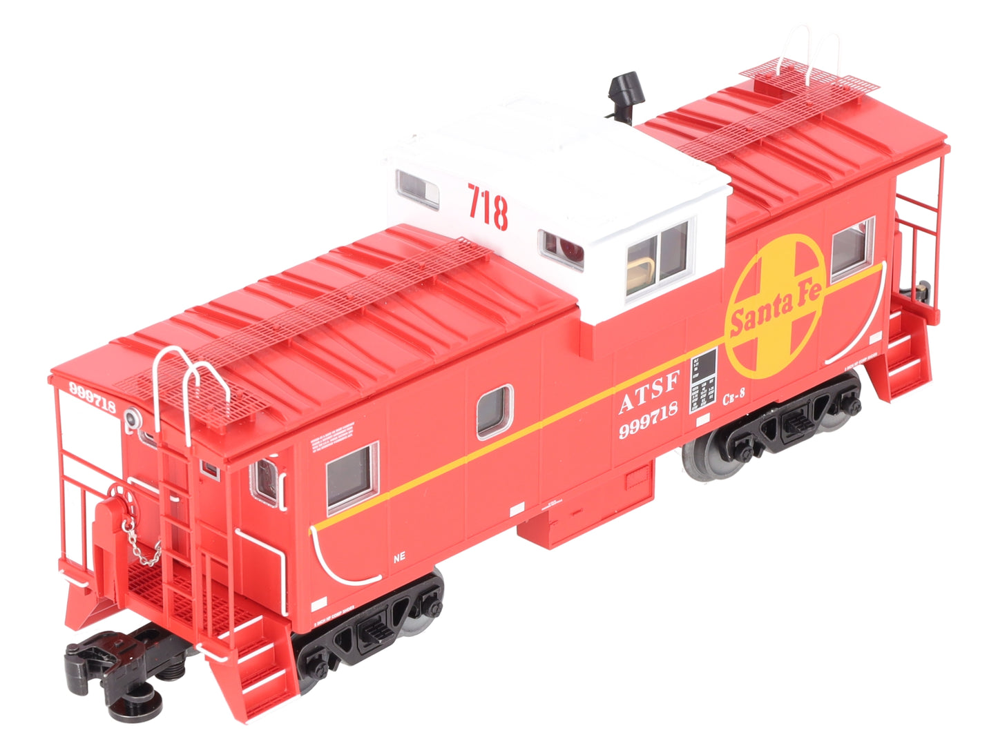 Lionel 6-85071 O Santa Fe Wide Vision Caboose with Camera #999718 EX/Box