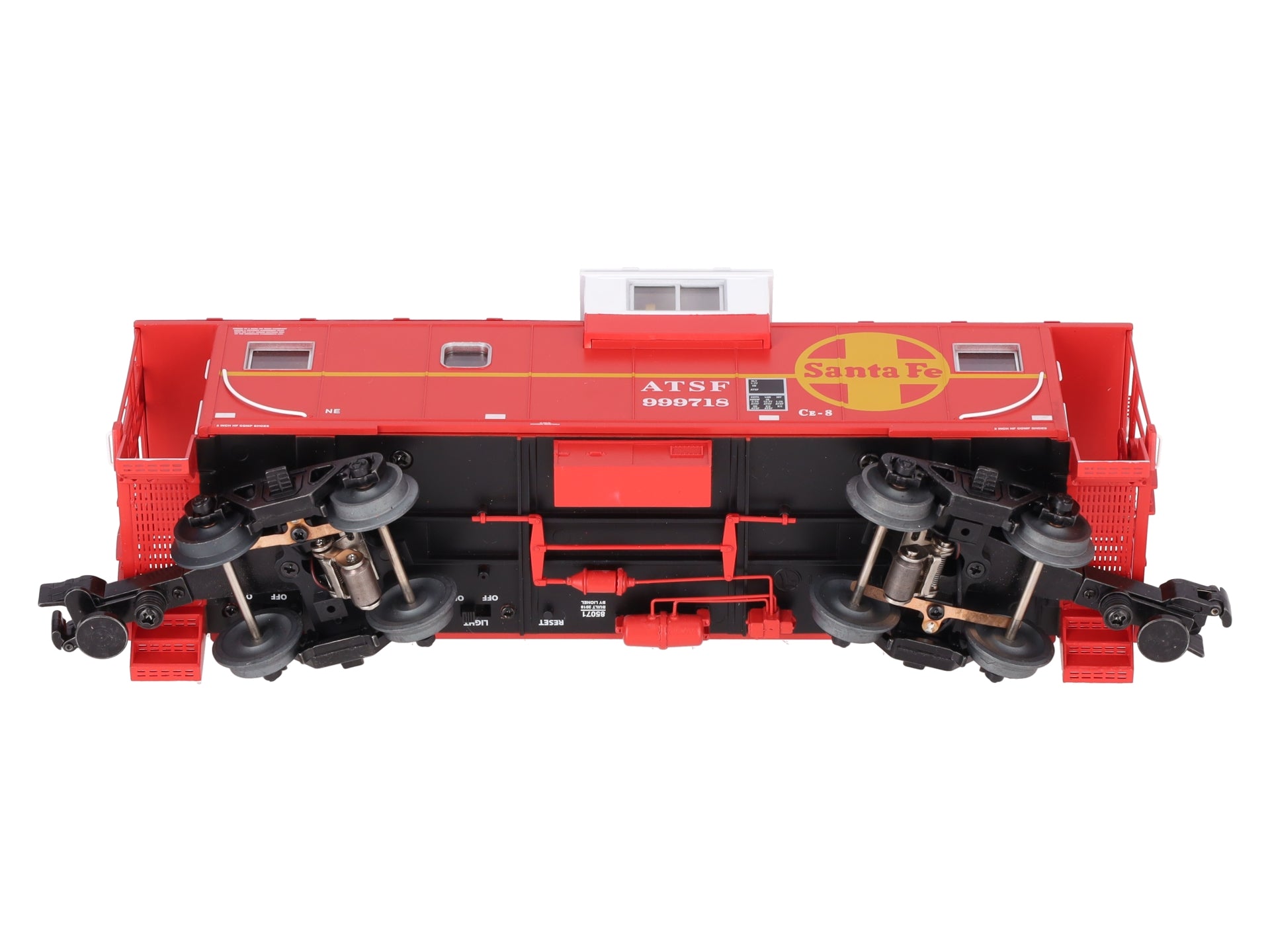 Lionel 6-85071 O Santa Fe Wide Vision Caboose with Camera #999718 EX/Box