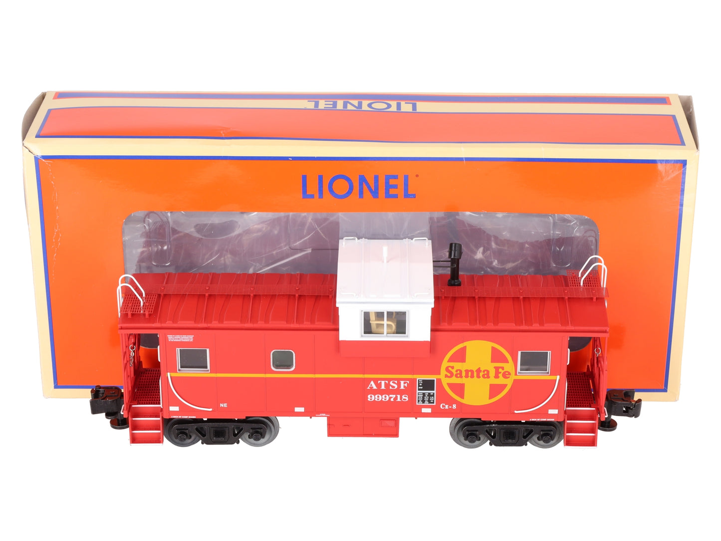 Lionel 6-85071 O Santa Fe Wide Vision Caboose with Camera #999718 EX/Box