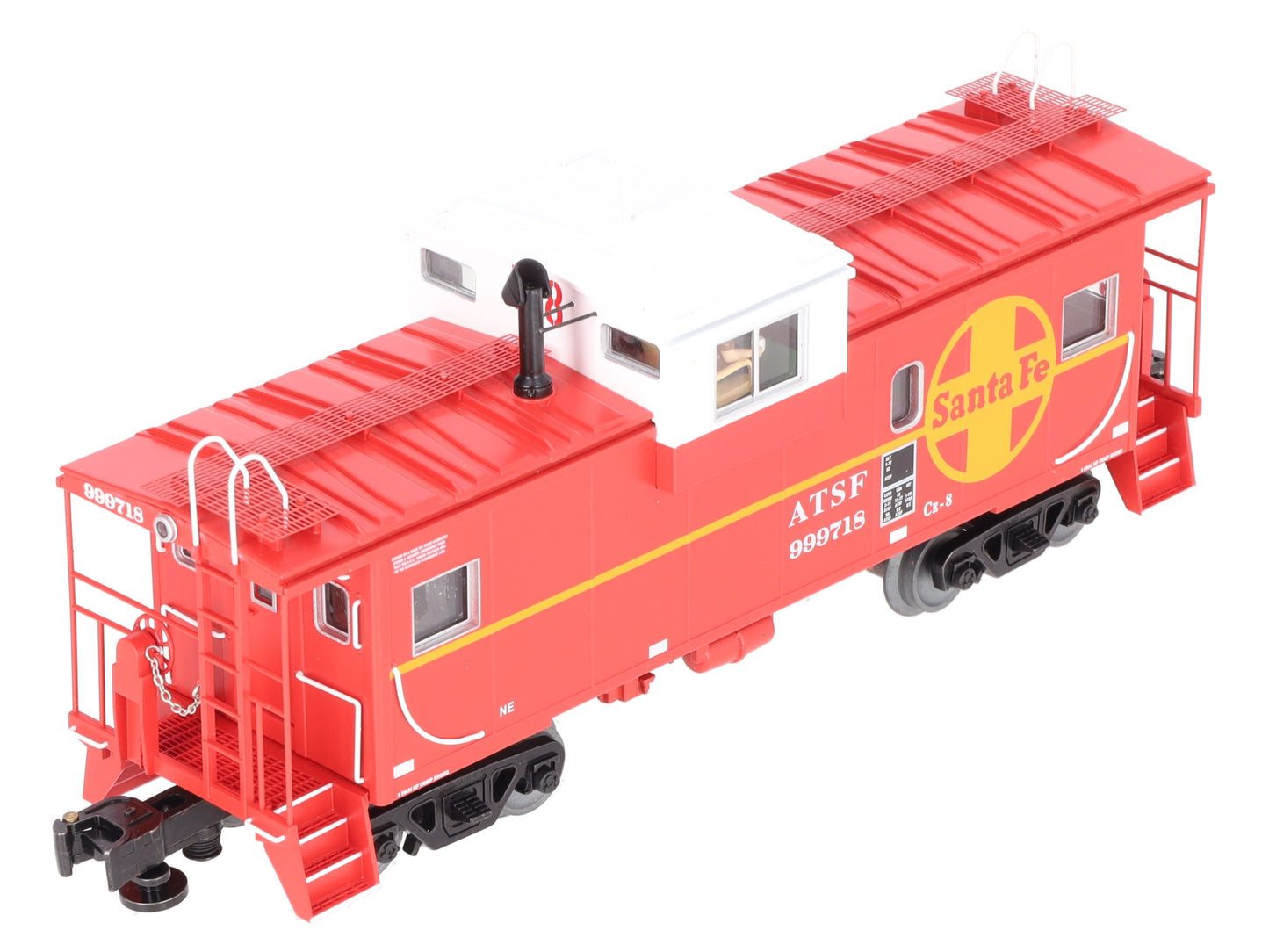 Lionel 6-85071 O Santa Fe Wide Vision Caboose with Camera #999718 EX/Box