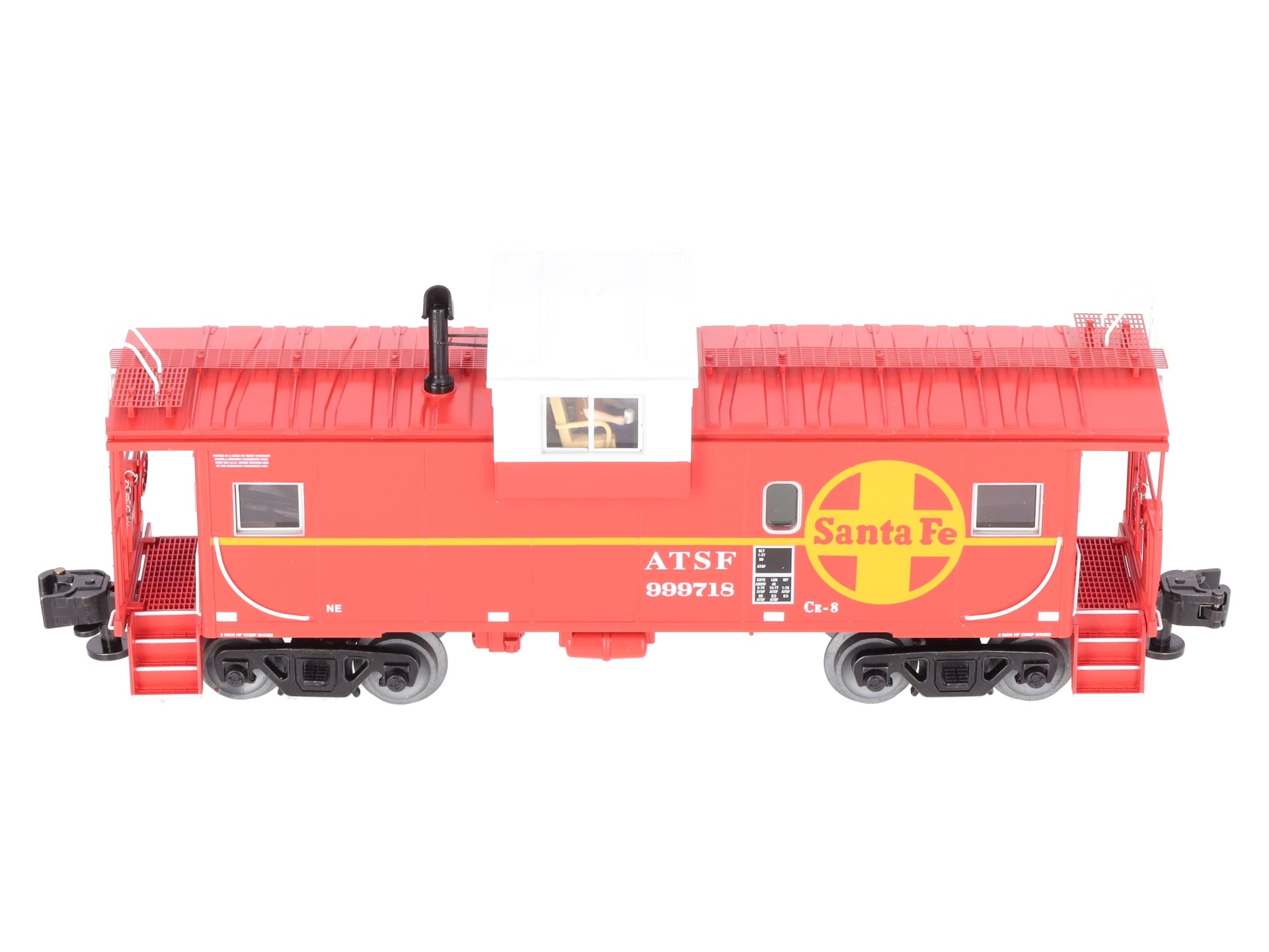 Lionel 6-85071 O Santa Fe Wide Vision Caboose with Camera #999718 EX/Box