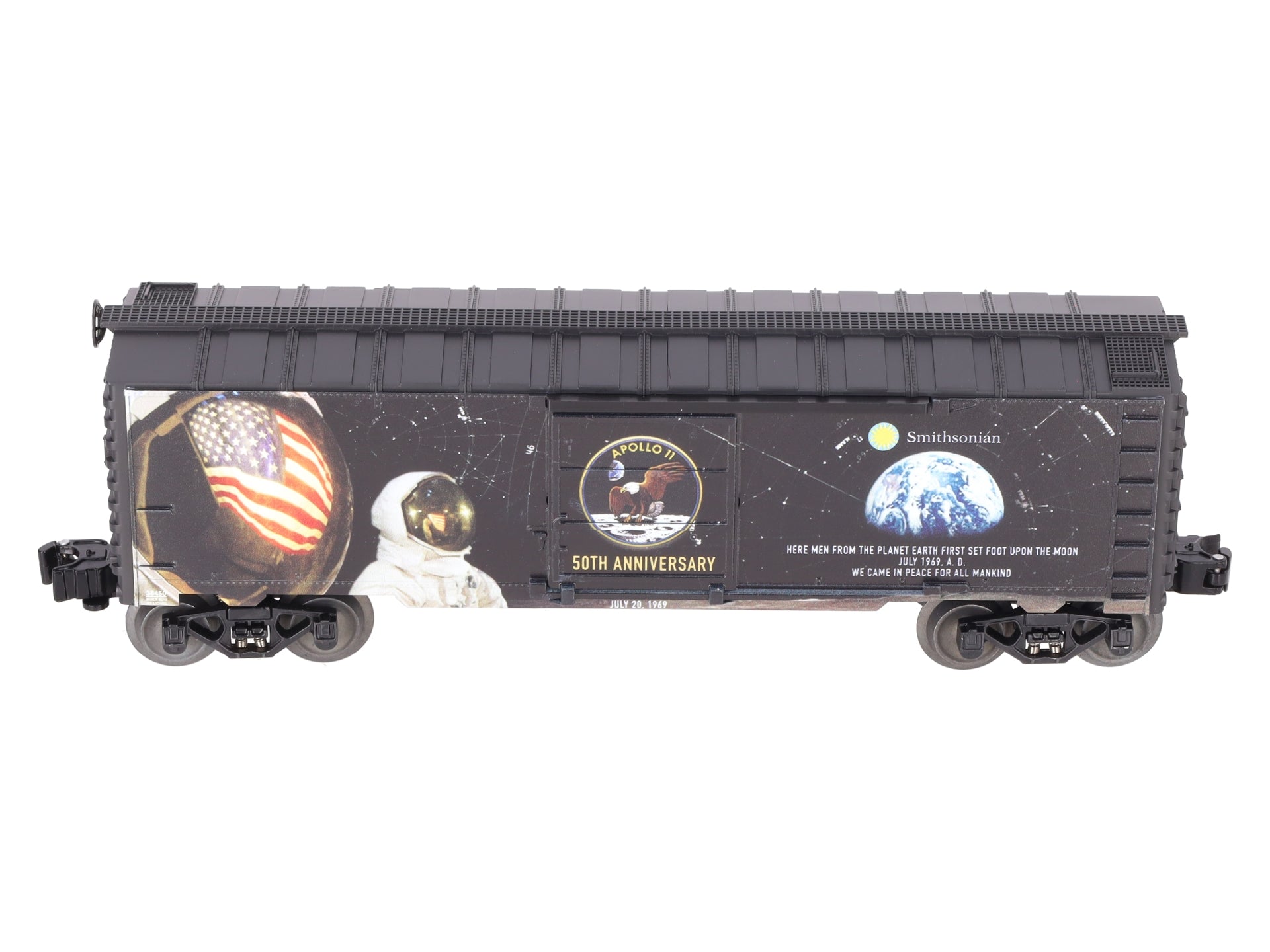 Lionel 1938450 O Moon Landing 50th Anniversary Boxcar LN/Box