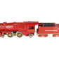Ives 1134 Vintage Standard Gauge IRL Red 4-4-2 Steam Locomotive and Tender
