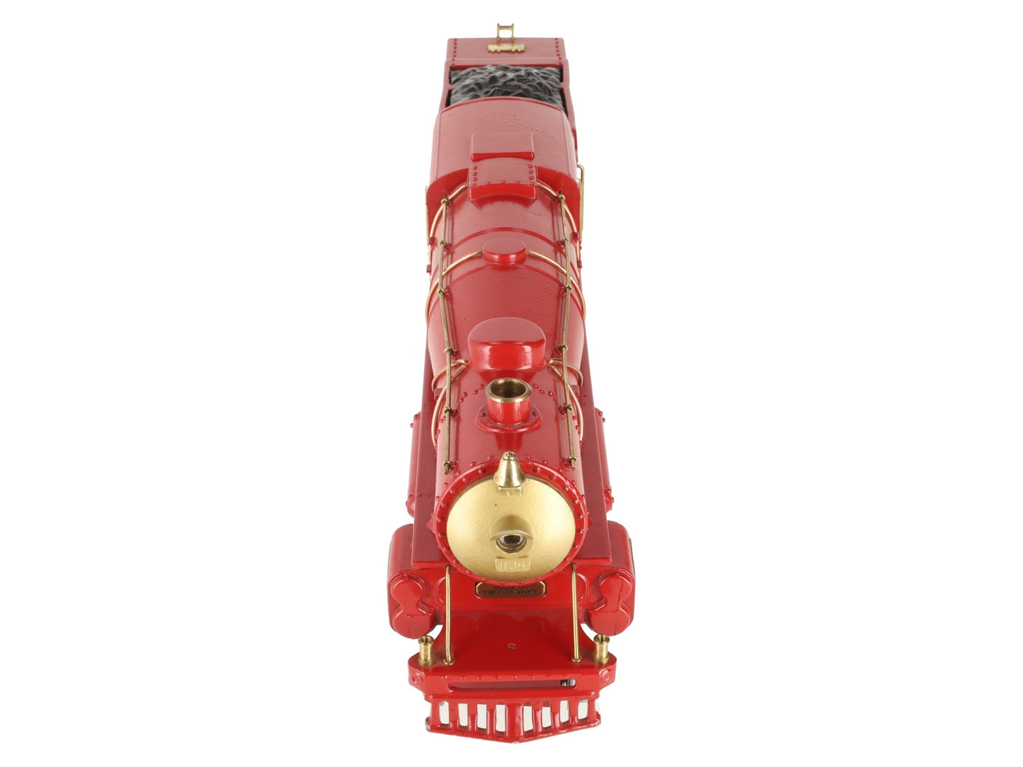 Ives 1134 Vintage Standard Gauge IRL Red 4-4-2 Steam Locomotive and Tender