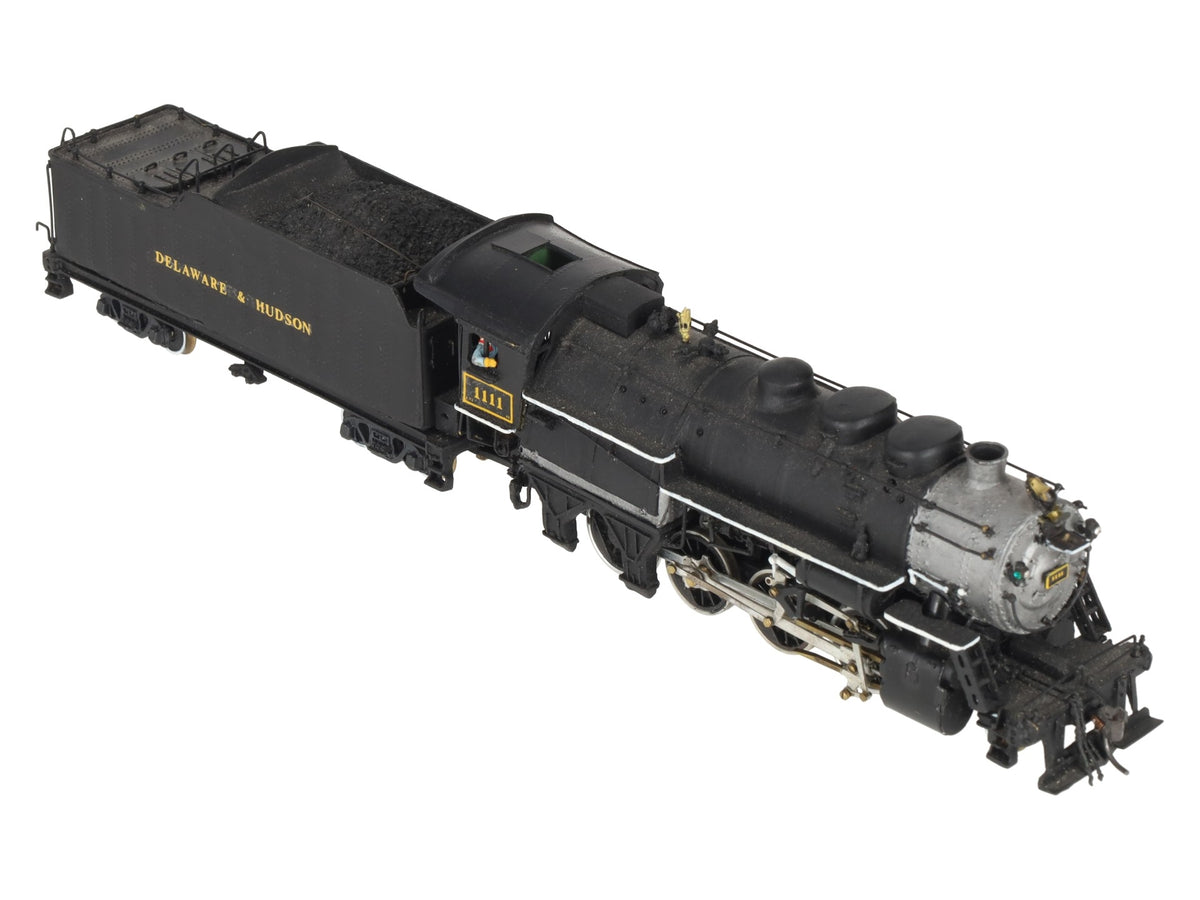 Bradford Locomotive Works HO Delaware & Hudson 2-8-0 Steam Locomotive & Tender