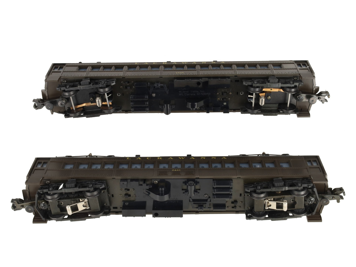 Lionel 6-18304 O Gauge Lackawanna Multiple-Unit Powered Commuter Cars Set EX/Box