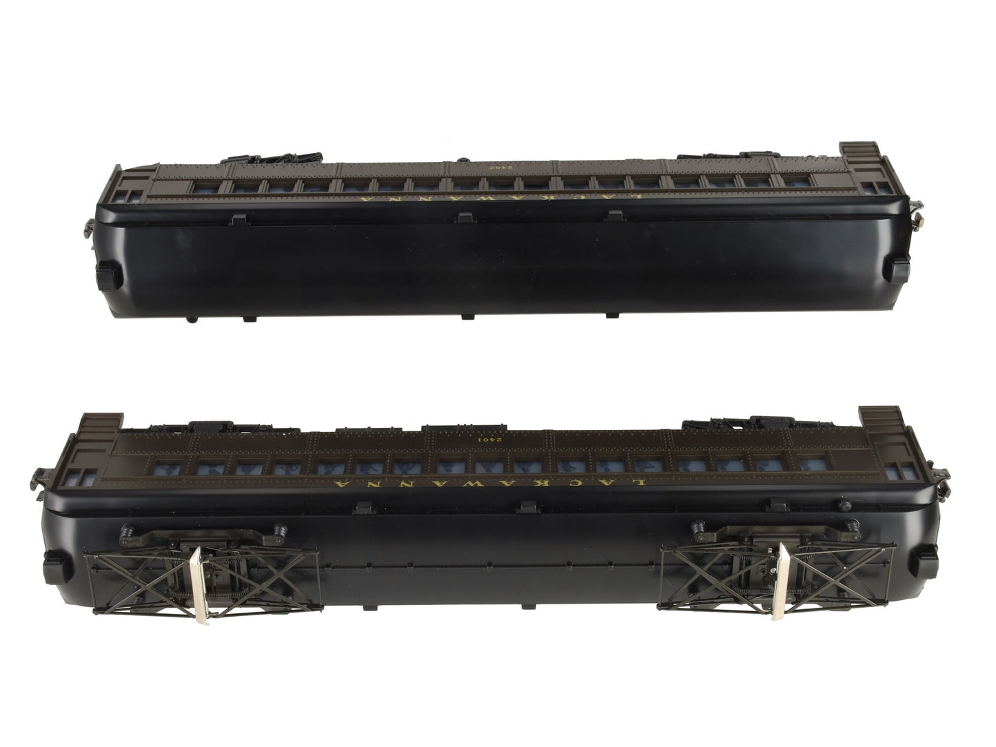 Lionel 6-18304 O Gauge Lackawanna Multiple-Unit Powered Commuter Cars Set EX/Box