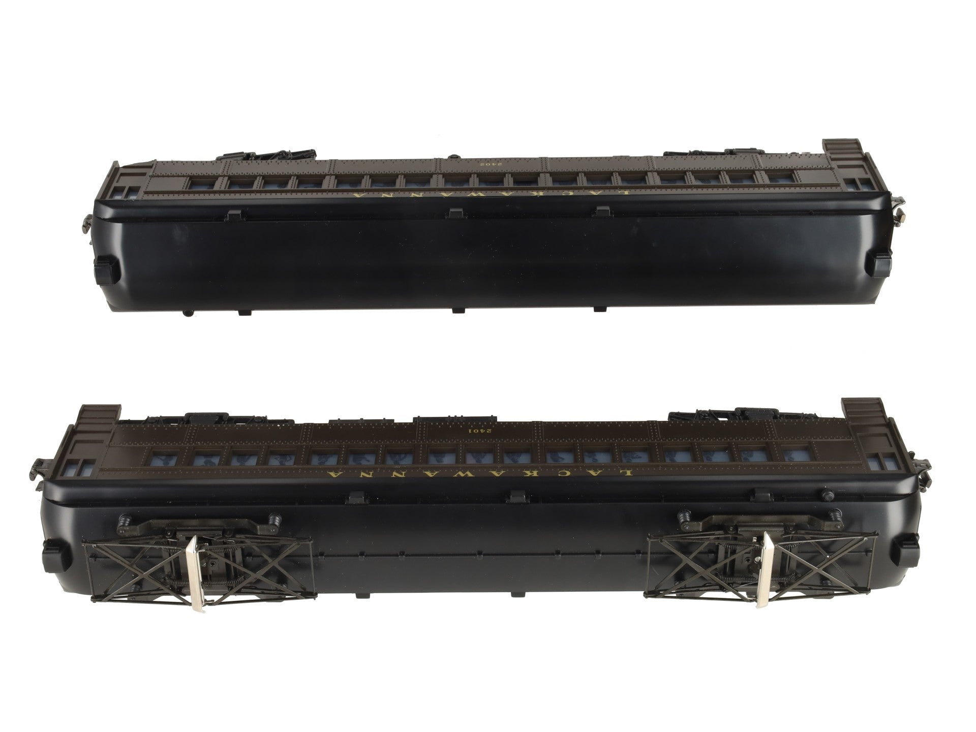 Lionel 6-18304 O Gauge Lackawanna Multiple-Unit Powered Commuter Cars Set EX/Box
