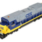 Lionel 6-18214 O Gauge CSX Dash 8 Diesel Locomotive with Horn #7500 EX/Box