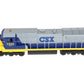 Lionel 6-18214 O Gauge CSX Dash 8 Diesel Locomotive with Horn #7500 EX/Box