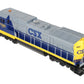 Lionel 6-18214 O Gauge CSX Dash 8 Diesel Locomotive with Horn #7500 EX/Box