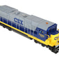 Lionel 6-18214 O Gauge CSX Dash 8 Diesel Locomotive with Horn #7500 EX/Box