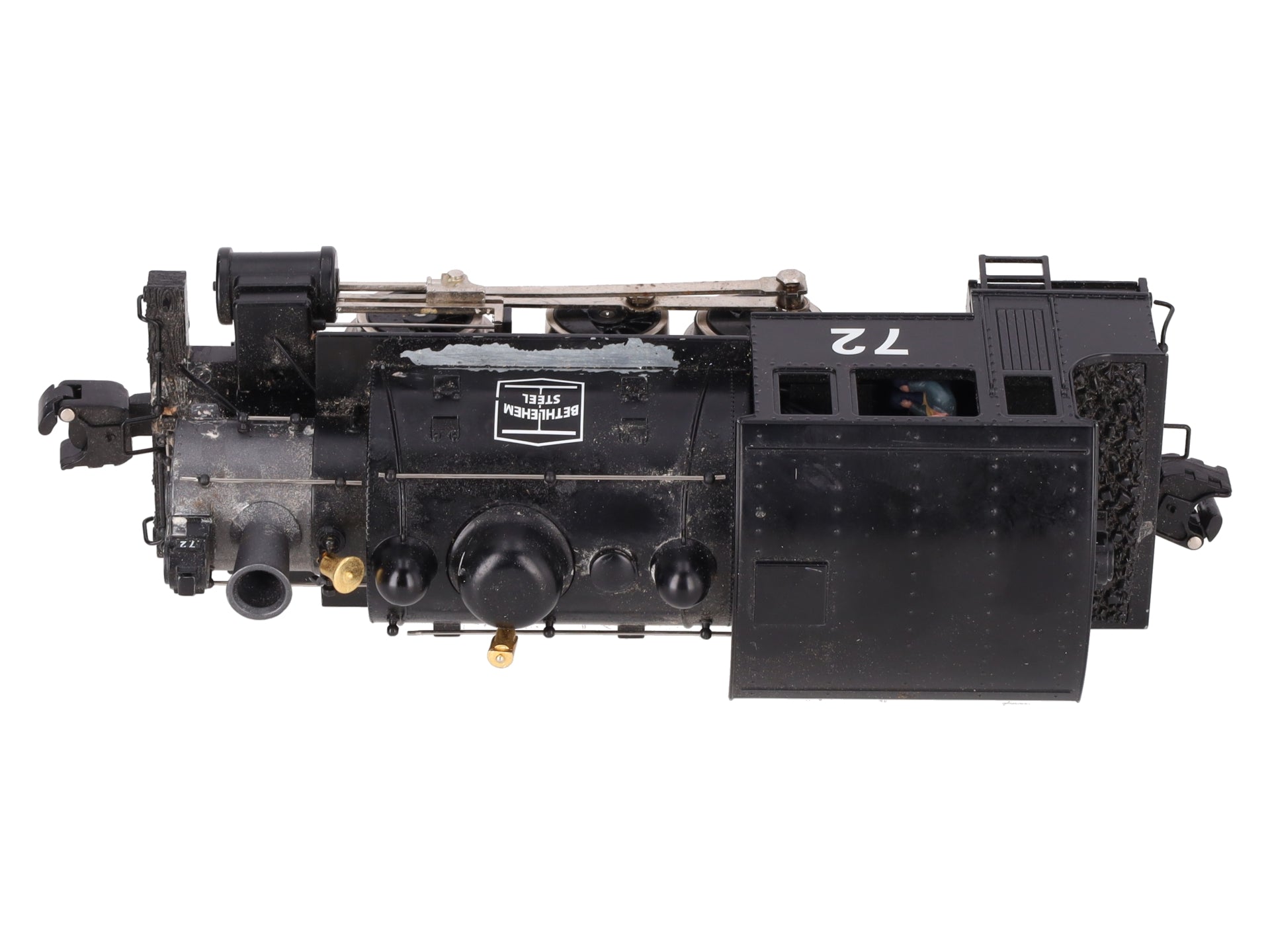 Lionel 6-28651 O Gauge Bethlehem Steel Dockside Switcher #72 VG/Box
