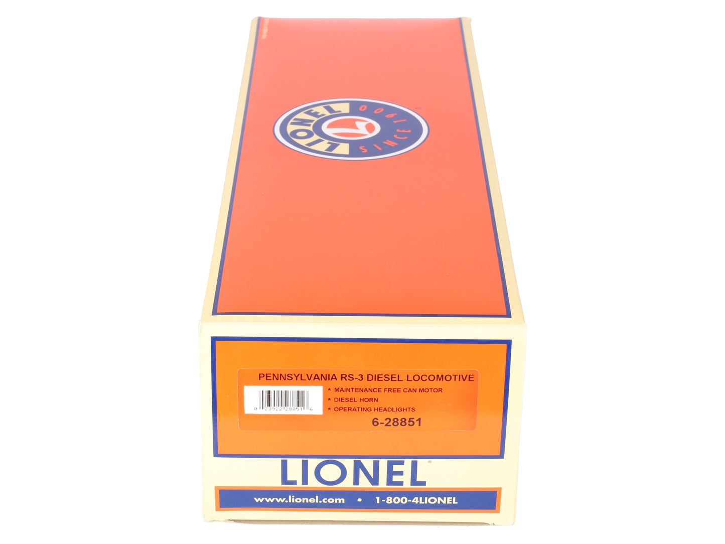 Lionel 6-28851 O Gauge Pennsylvania RS-3 Diesel Locomotive #8826 EX/Box