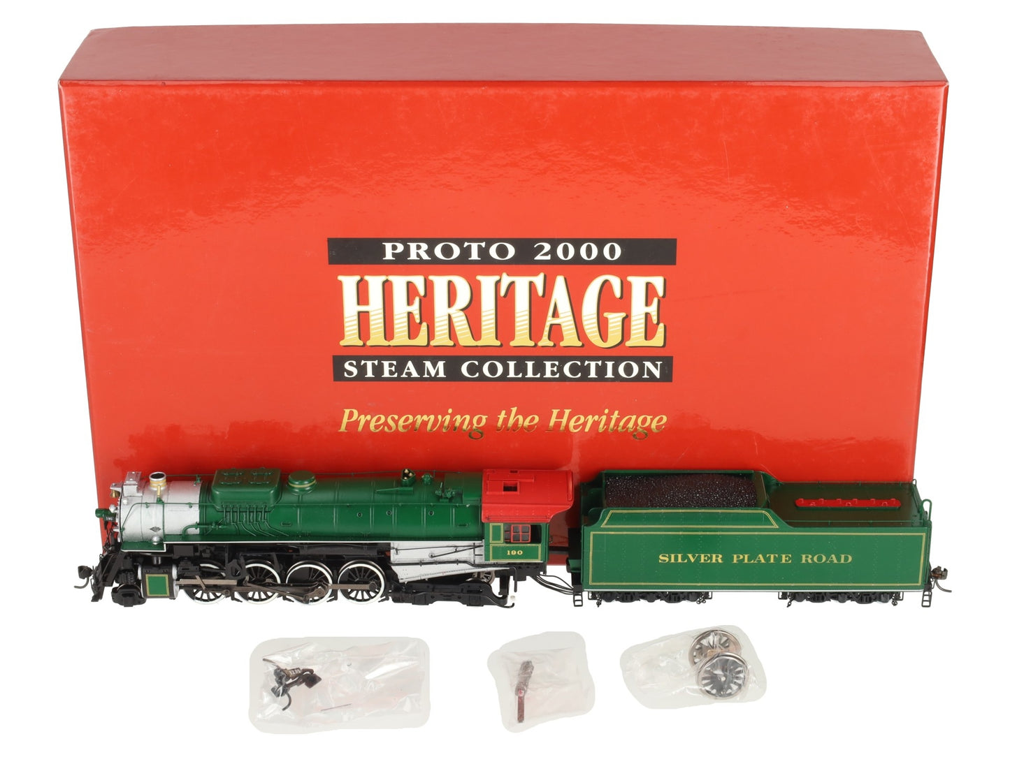 Proto 2000 920-31678 HO Pere Marquette 2-8-4 Berkshire Steam Locomotive w/DCC/Box
