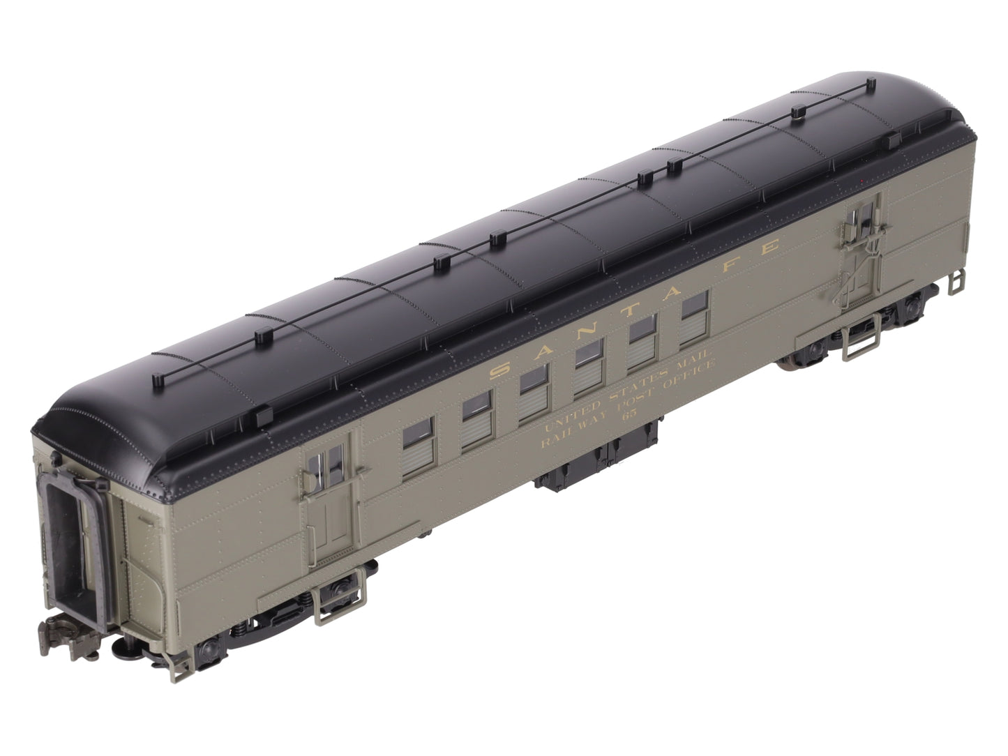 Lionel 1927330 O Gauge Santa Fe 60' RPO Passenger Car #65 EX/Box