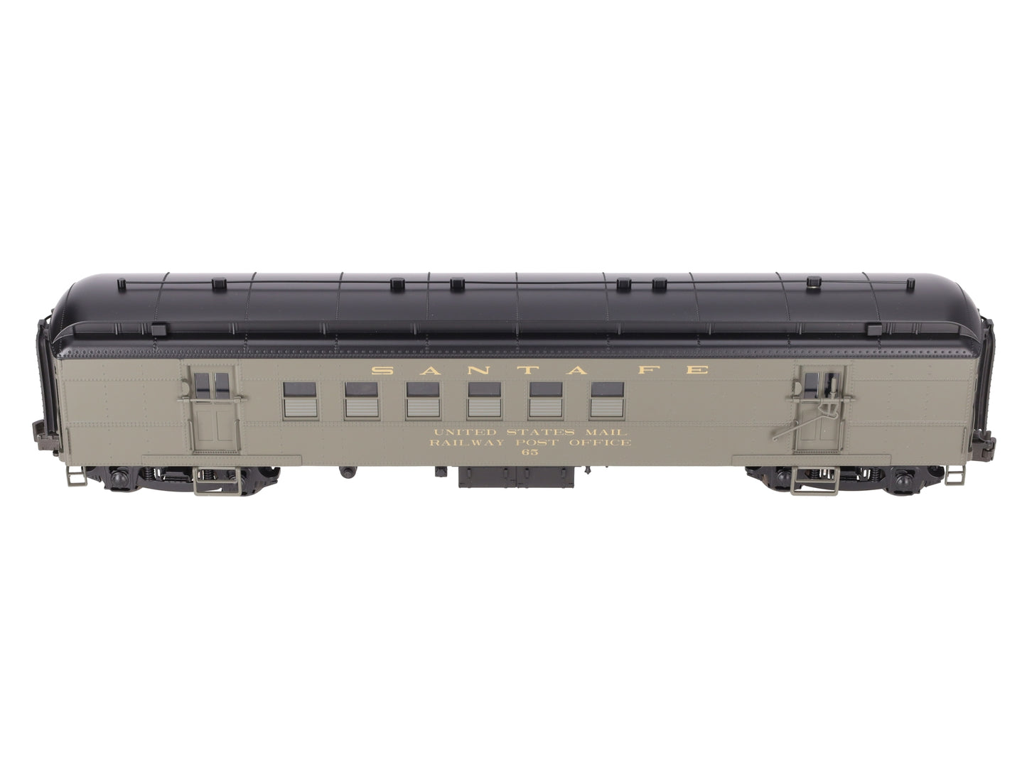 Lionel 1927330 O Gauge Santa Fe 60' RPO Passenger Car #65 EX/Box
