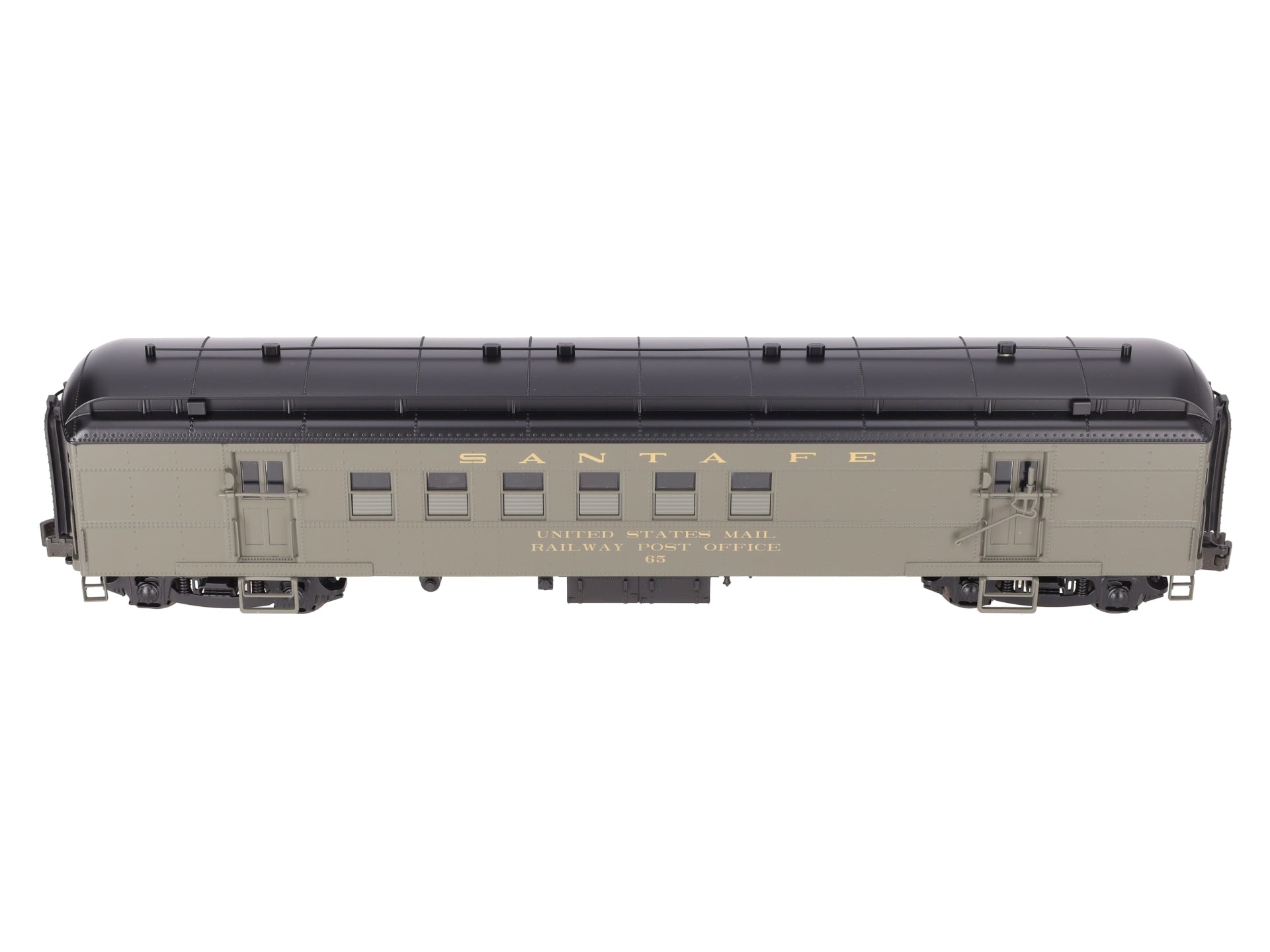 Lionel 1927330 O Gauge Santa Fe 60' RPO Passenger Car #65 EX/Box
