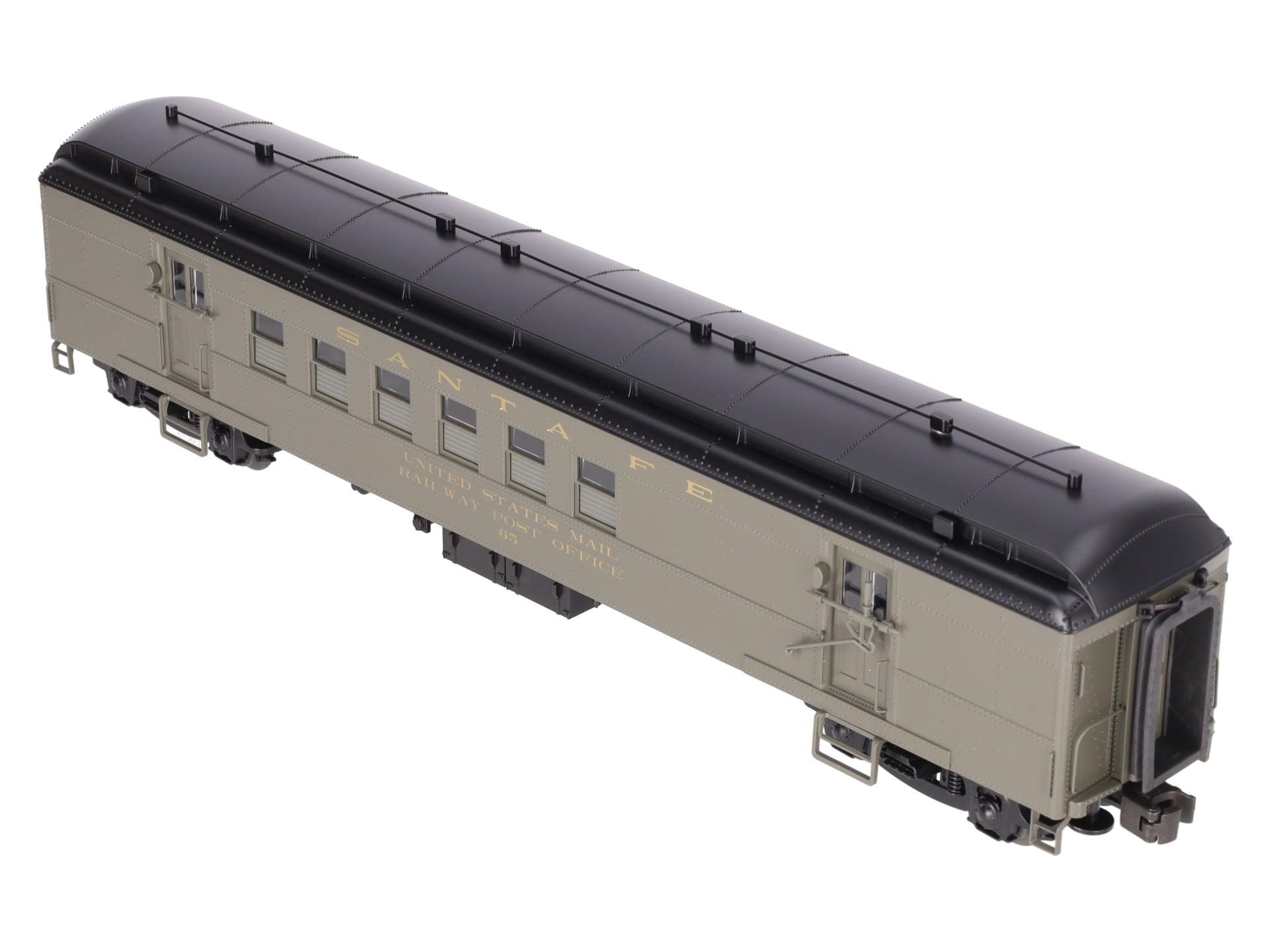 Lionel 1927330 O Gauge Santa Fe 60' RPO Passenger Car #65 EX/Box