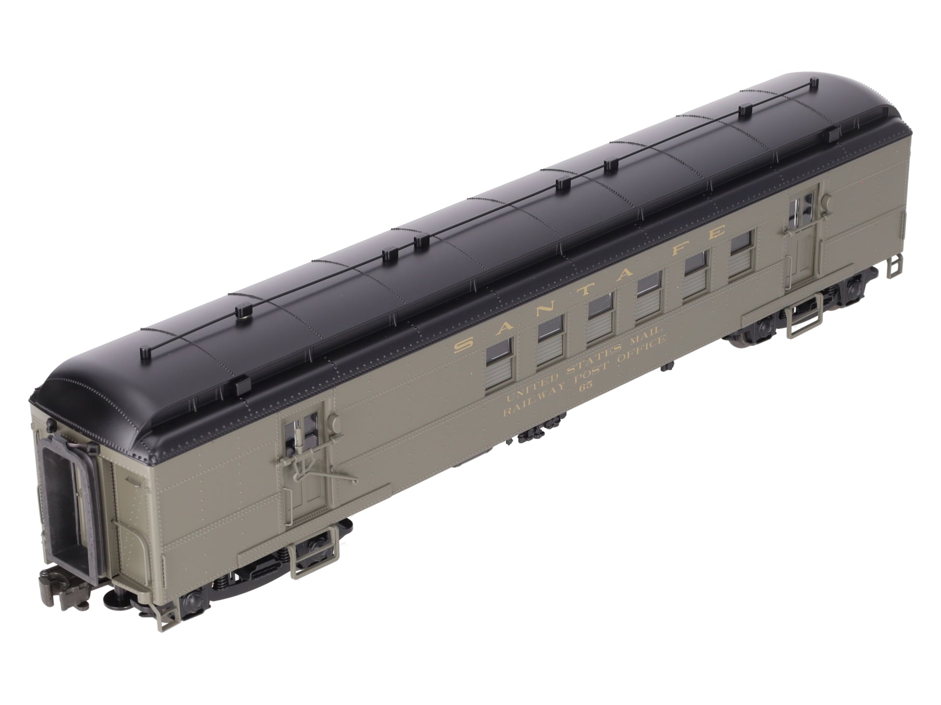 Lionel 1927330 O Gauge Santa Fe 60' RPO Passenger Car #65 EX/Box