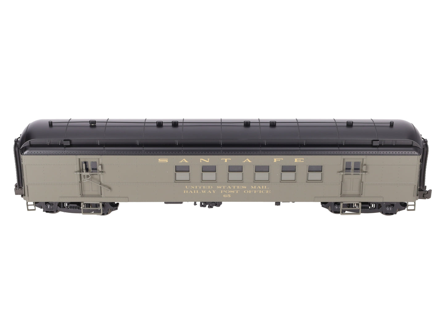 Lionel 1927330 O Gauge Santa Fe 60' RPO Passenger Car #65 EX/Box