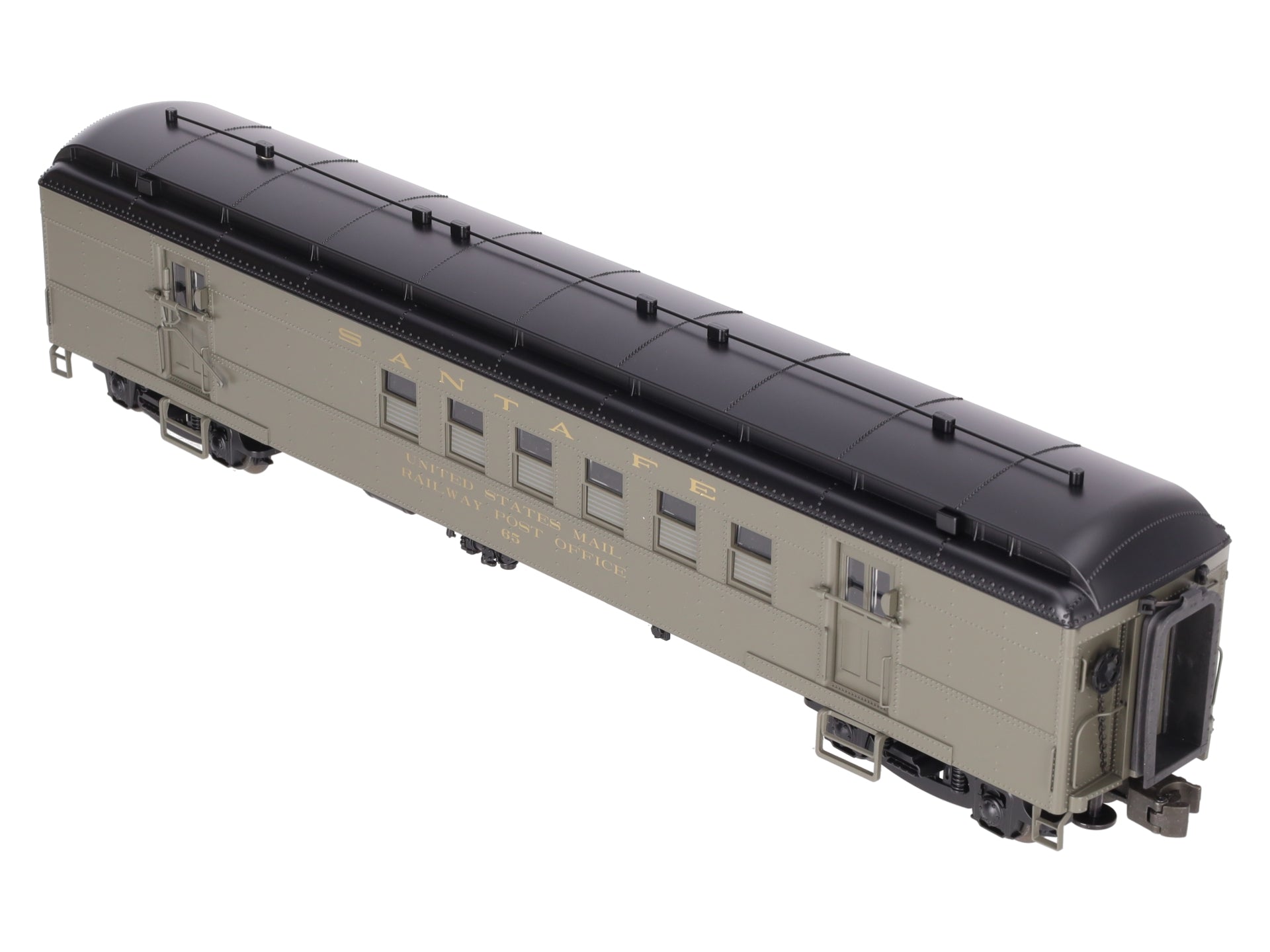 Lionel 1927330 O Gauge Santa Fe 60' RPO Passenger Car #65 EX/Box