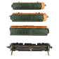 MTH 20-2220-1 O Gauge GN F3 ABA Diesel Engine Set w/PS1 #352-A/352-B/352-C VG/Box