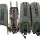 MTH 20-2220-1 O Gauge GN F3 ABA Diesel Engine Set w/PS1 #352-A/352-B/352-C VG/Box