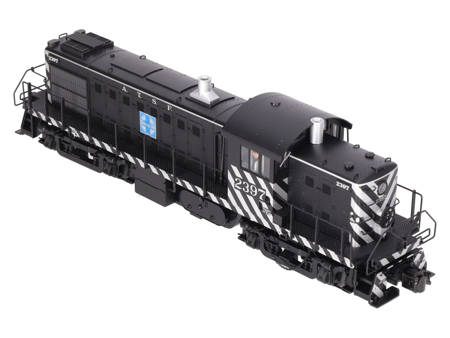 Atlas 6876-2 O Gauge Santa Fe RS-1 Diesel Locomotive #2397 - 3 Rail EX/Box