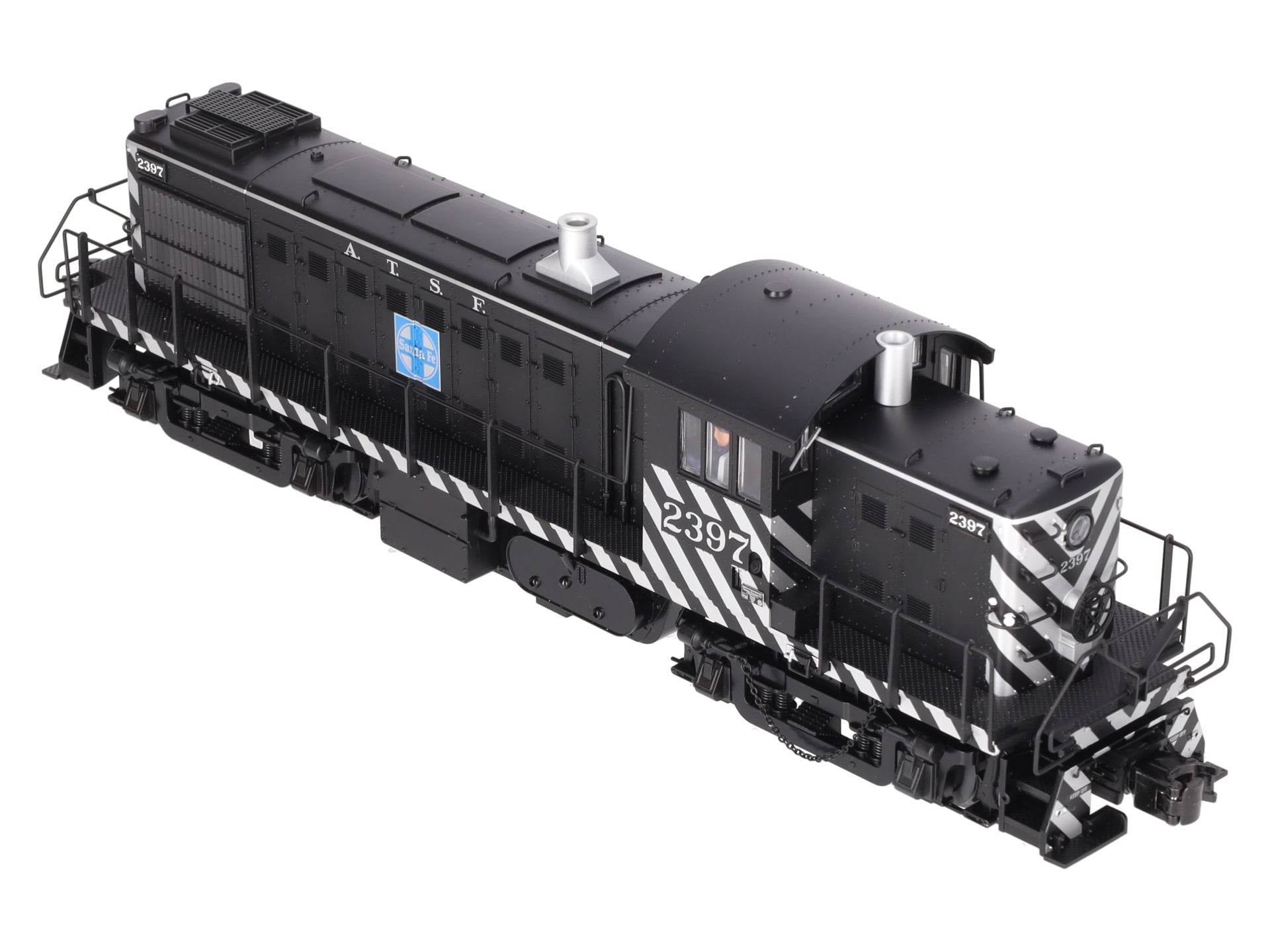 Atlas 6876-2 O Gauge Santa Fe RS-1 Diesel Locomotive #2397 - 3 Rail EX/Box