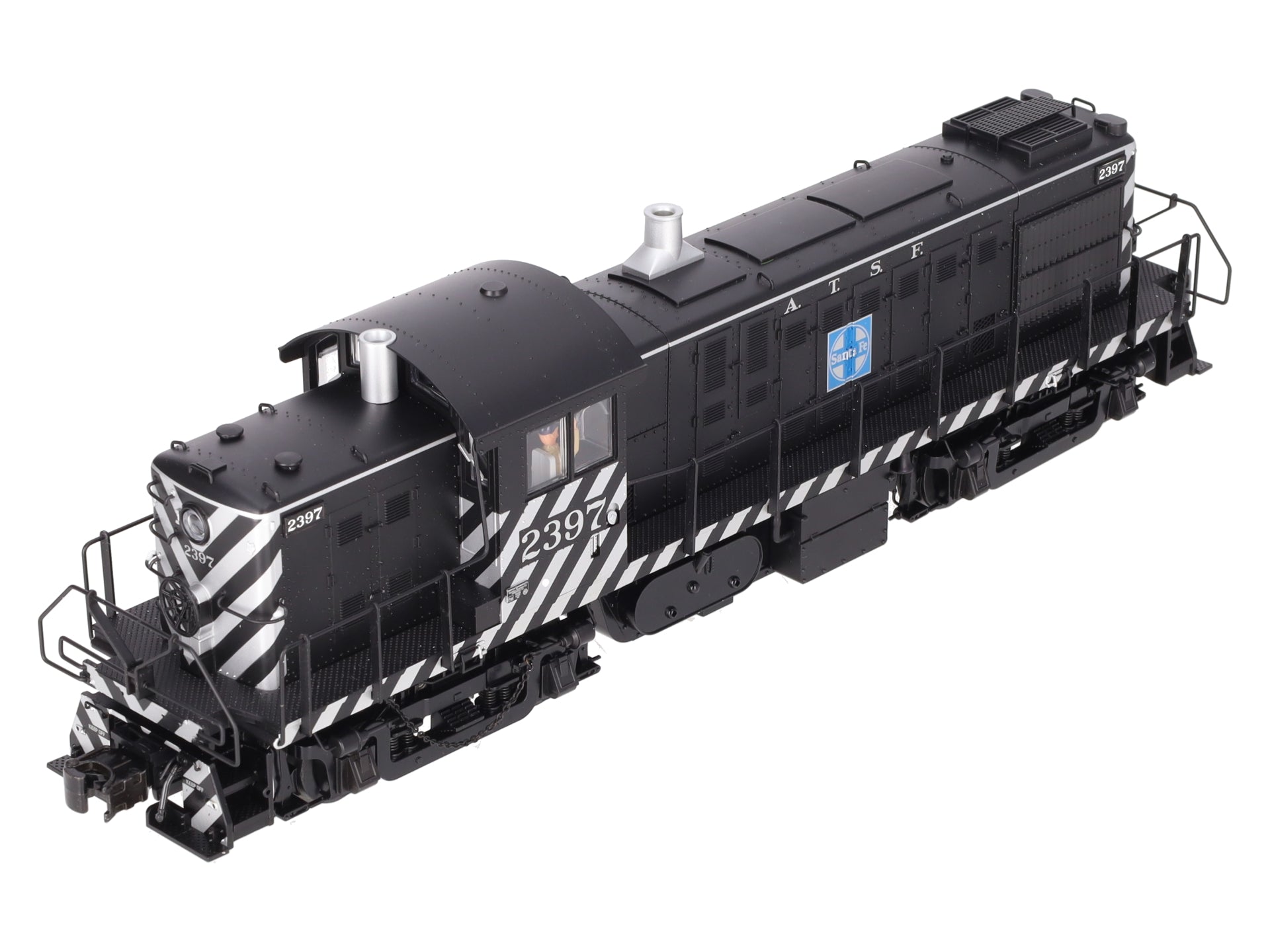 Atlas 6876-2 O Gauge Santa Fe RS-1 Diesel Locomotive #2397 - 3 Rail EX/Box