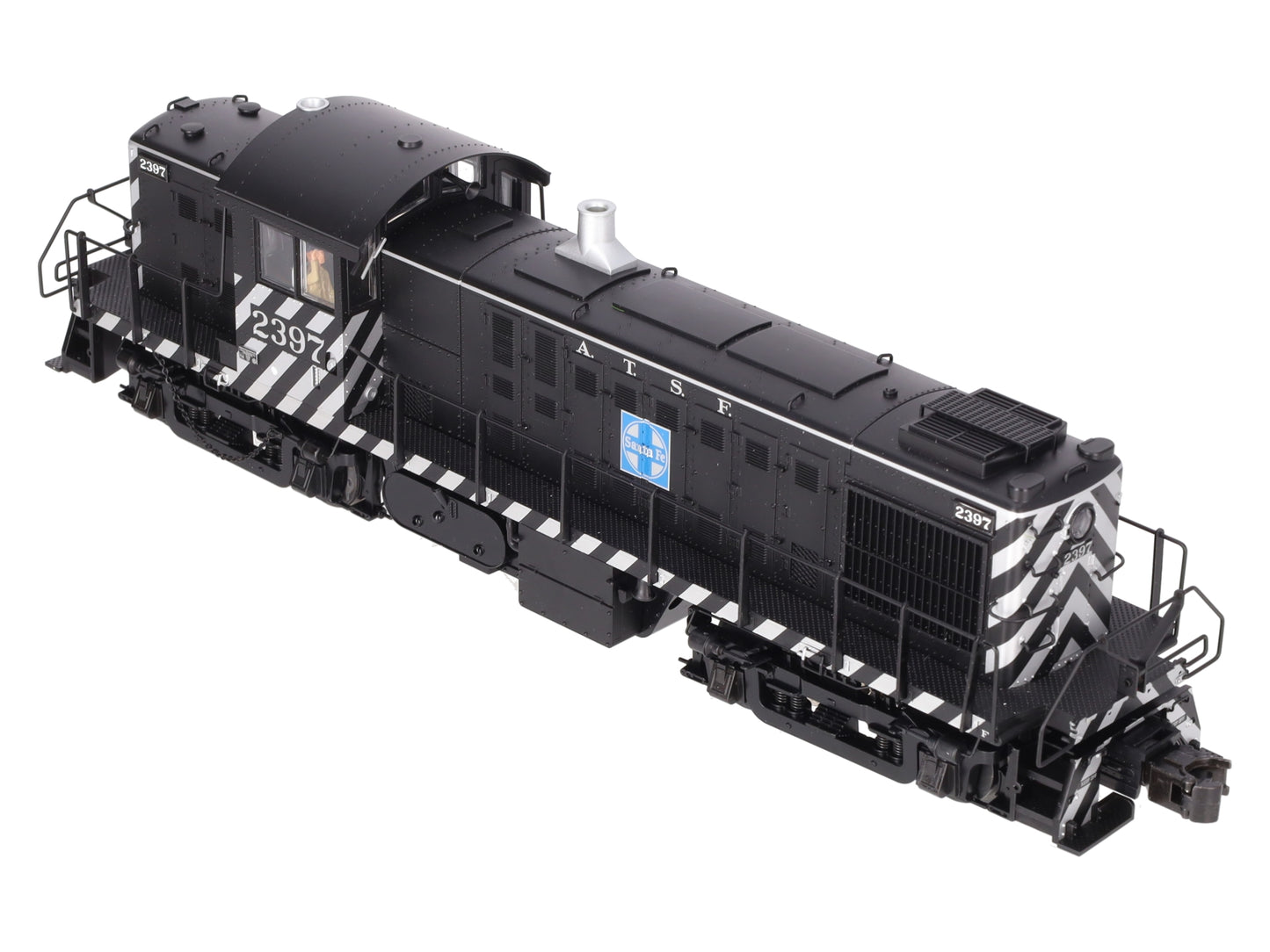 Atlas 6876-2 O Gauge Santa Fe RS-1 Diesel Locomotive #2397 - 3 Rail EX/Box