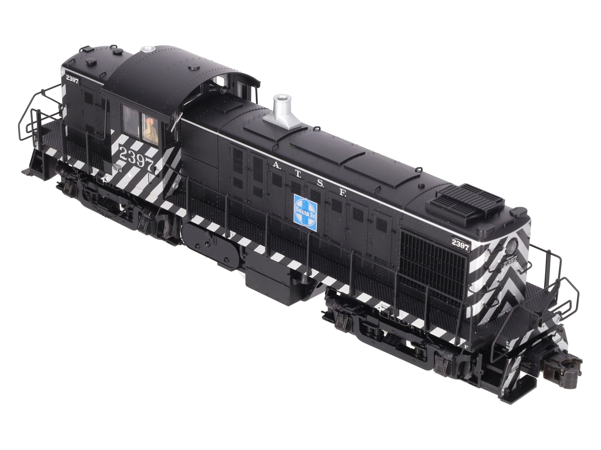 Atlas 6876-2 O Gauge Santa Fe RS-1 Diesel Locomotive #2397 - 3 Rail EX/Box