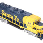 Atlas 3138-1 O Scale Santa Fe GP-35 Diesel Locomotive #3305 (2 Rail) EX/Box