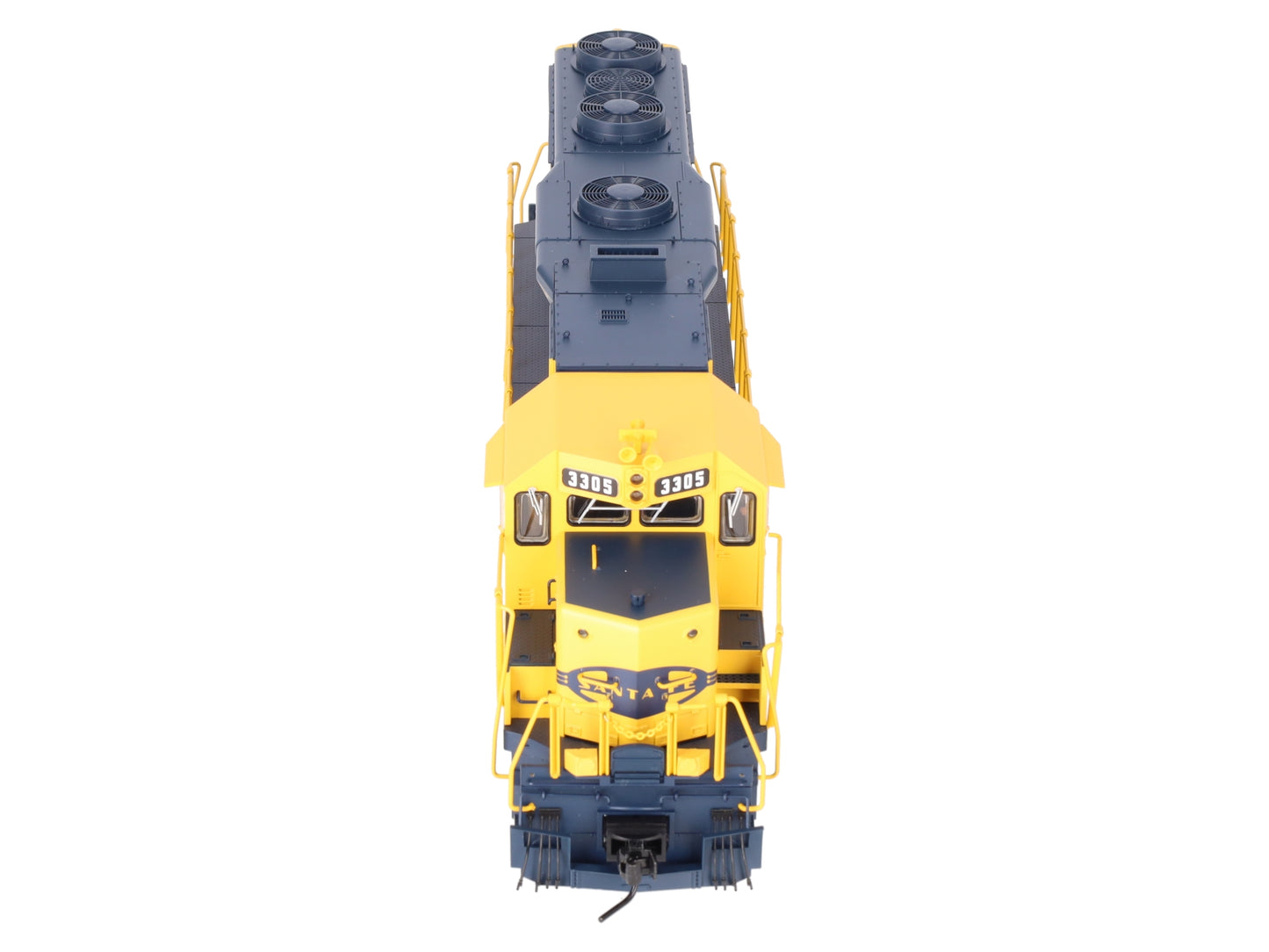 Atlas 3138-1 O Scale Santa Fe GP-35 Diesel Locomotive #3305 (2 Rail) EX/Box