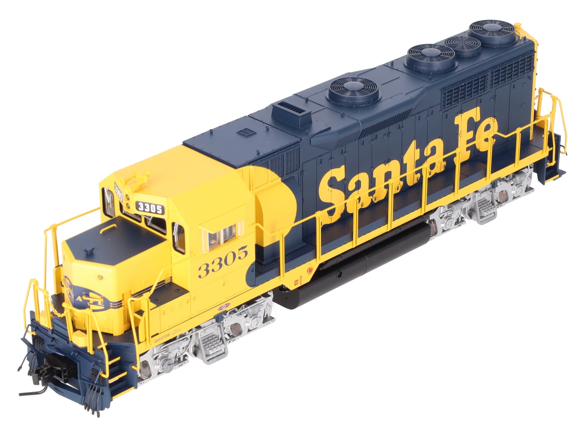 Atlas 3138-1 O Scale Santa Fe GP-35 Diesel Locomotive #3305 (2 Rail) EX/Box