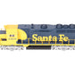 Atlas 3138-1 O Scale Santa Fe GP-35 Diesel Locomotive #3305 (2 Rail) EX/Box