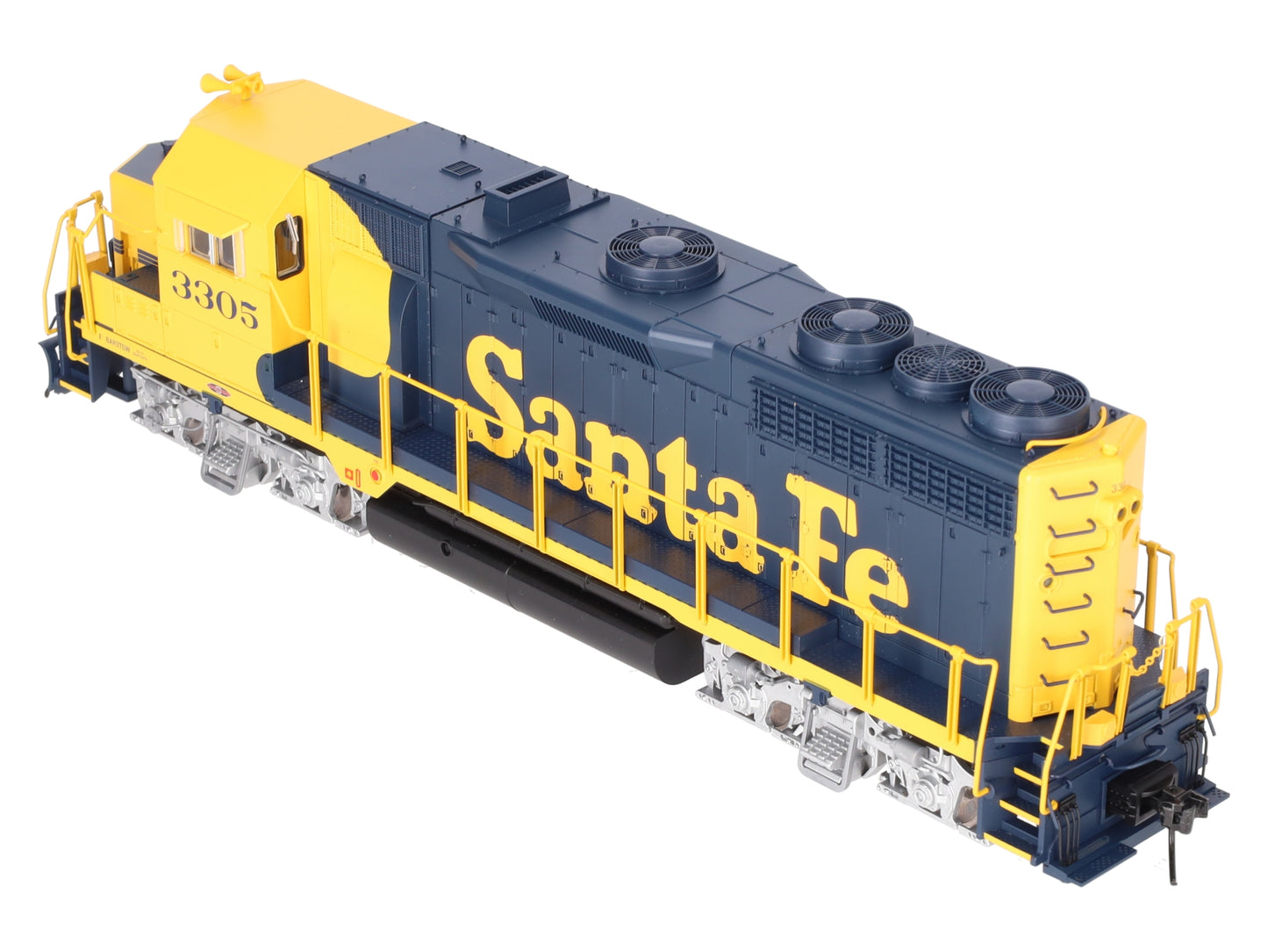 Atlas 3138-1 O Scale Santa Fe GP-35 Diesel Locomotive #3305 (2 Rail) EX/Box